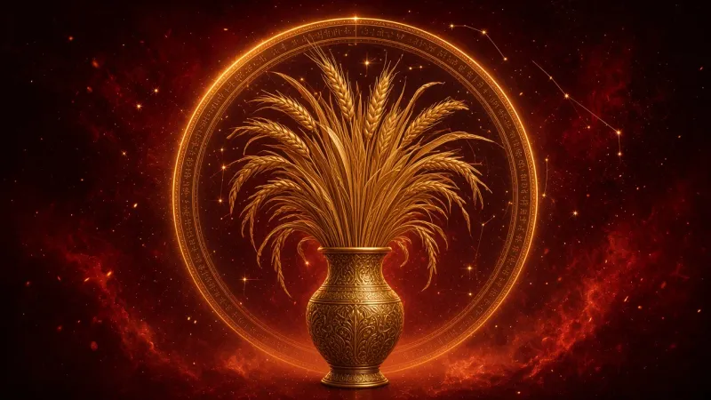 Virgo (Kanya) zodiac sign artwork