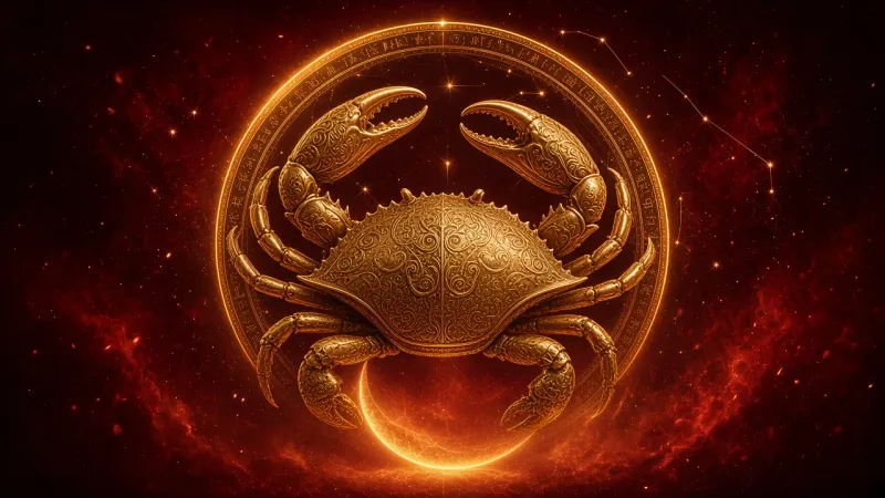 Cancer (Kark) zodiac sign artwork
