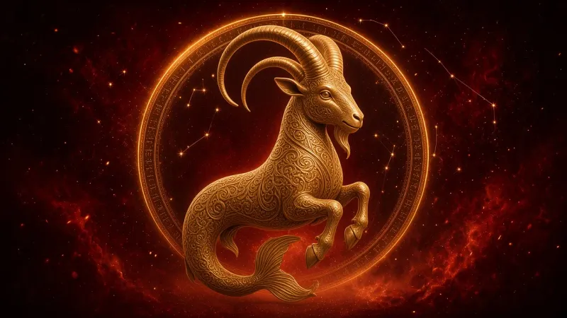 Capricorn (Makar) zodiac sign artwork