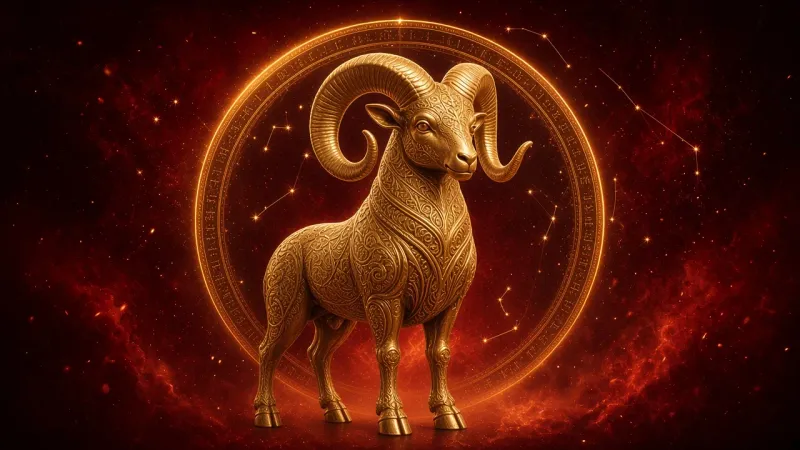 Aries (Mesh) zodiac sign artwork