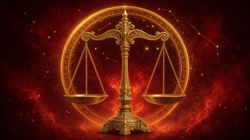 Libra (Tula) zodiac sign artwork