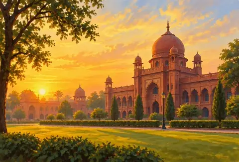Sunrise and Sunset Today in Aligarh: aligarh illustration