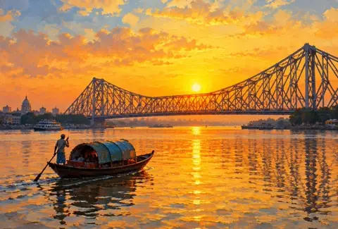 Sunrise and Sunset Today in Kolkata: kolkata illustration