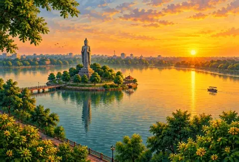 Sunrise and Sunset Today in Raipur: raipur illustration