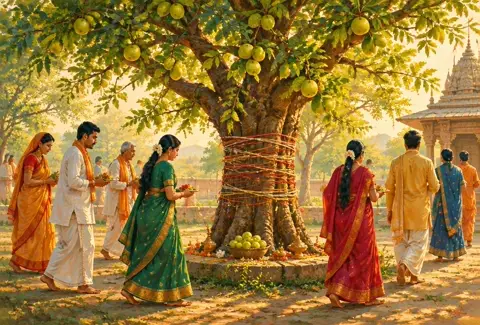 Amalaki Ekadashi 2026 and 2027: amalaki ekadashi illustration