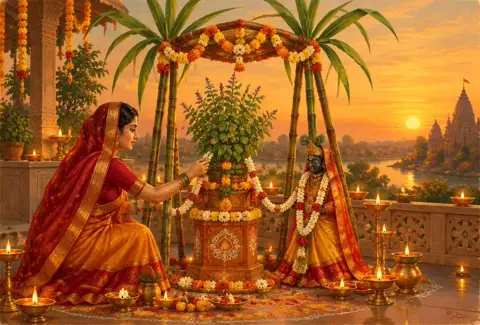 Dev Uthani Ekadashi 2026 and 2027: dev uthani ekadashi illustration