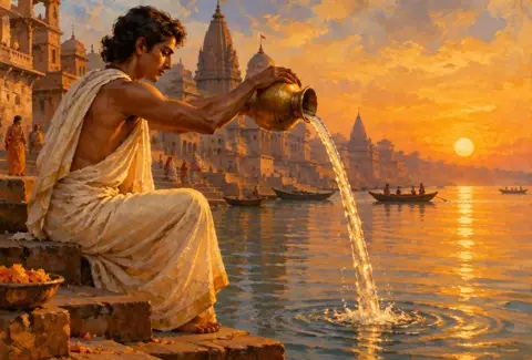 Mars in Aquarius (Mangal in Kumbh Rashi): aquarius illustration